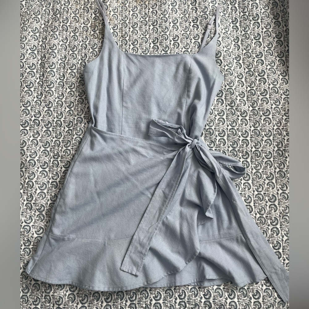 Light Blue Mini Dress